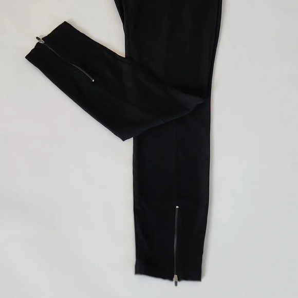 || EILEEN FISHER || black crepe pants - Picture 2 of 5